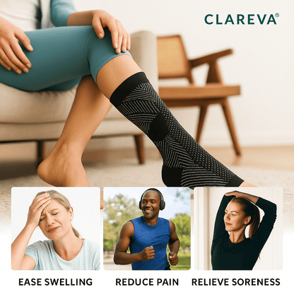 Clareva™️ Circulation & Pain-Relief Compression Socks