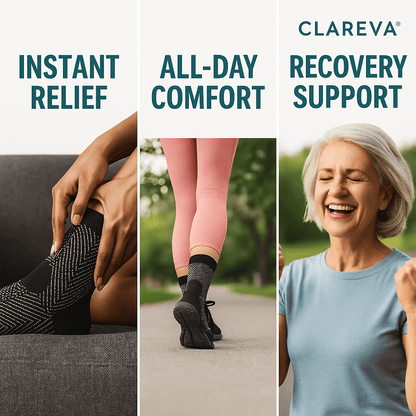 Clareva™️ Circulation & Pain-Relief Compression Socks